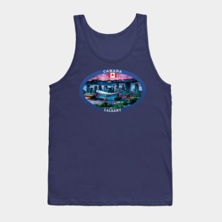 Calgary Canada Travel Tank Top